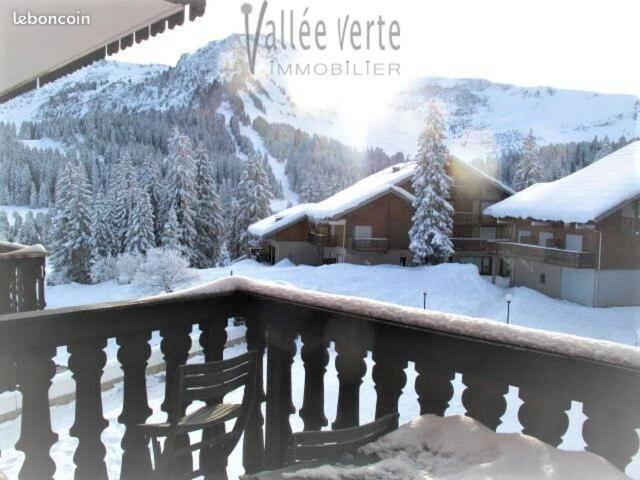 Studio Au Pied Des Pistes Avec Vue Sur La Montagne Mieussy Kültér fotó