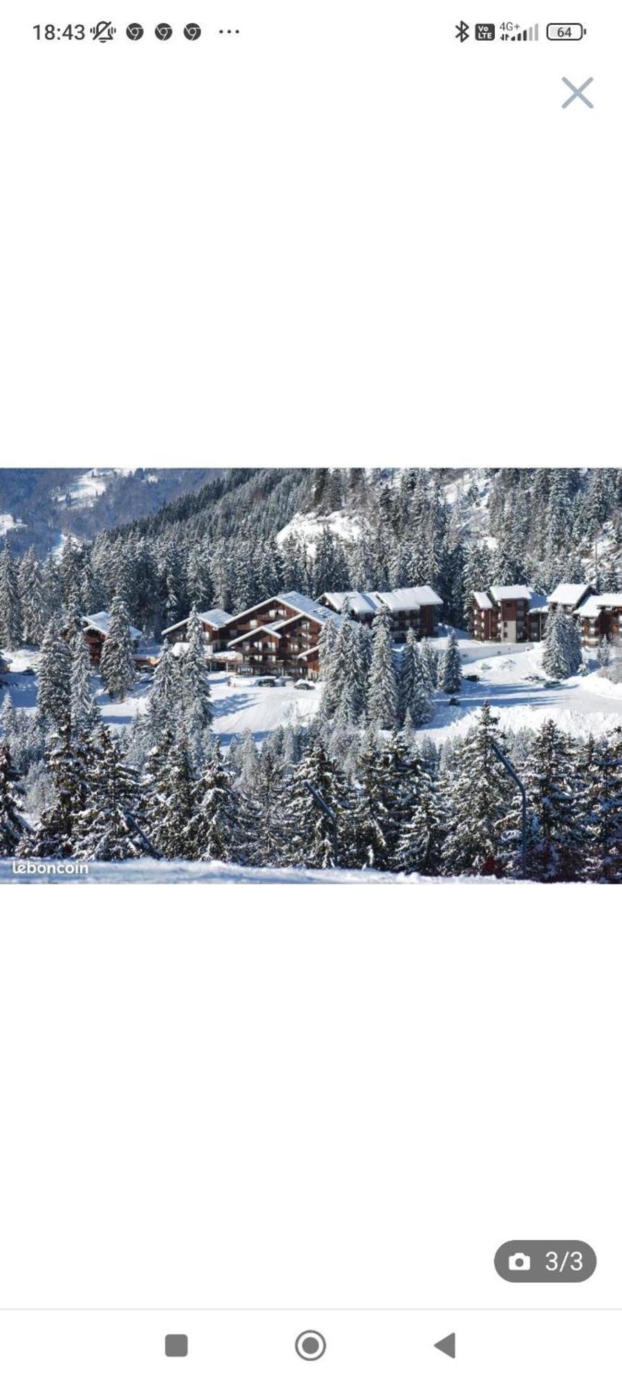 Studio Au Pied Des Pistes Avec Vue Sur La Montagne Mieussy Kültér fotó